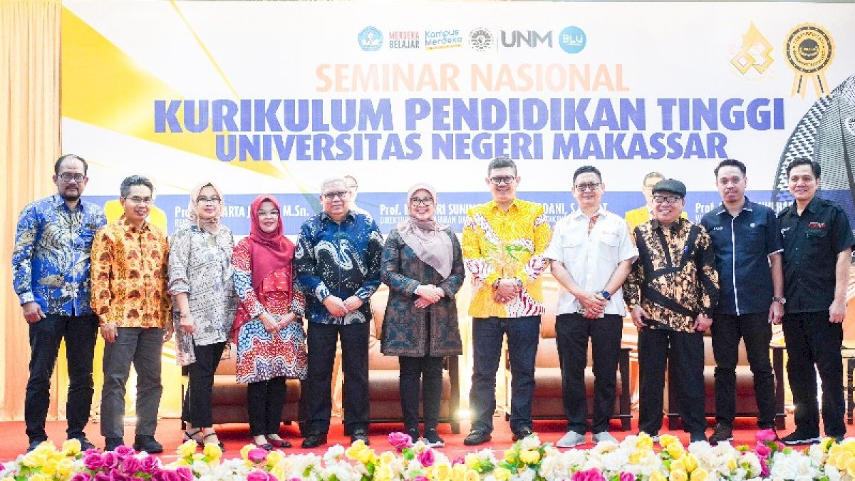 Sambut Dies Natalis ke 63, UNM Gelar Seminar Kurikulum