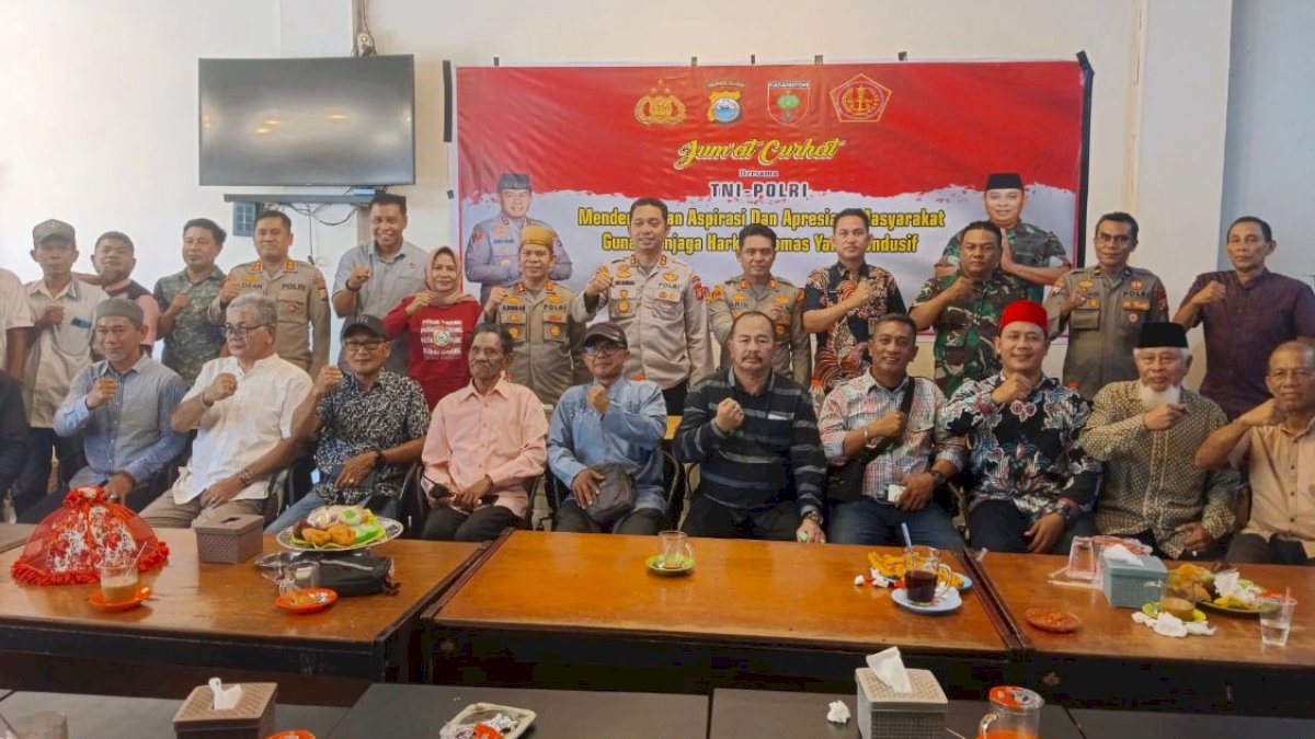 Warga Bongaya Apresiasi Kesolidan TNI-POLRI