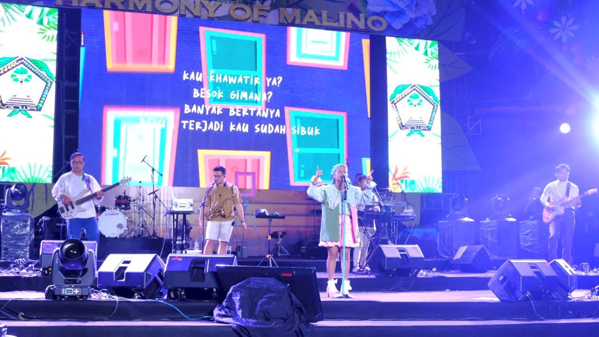 Idgitaf dan Govinda Sambut Pengunjung di Pembukaan Beautiful Malino 2024