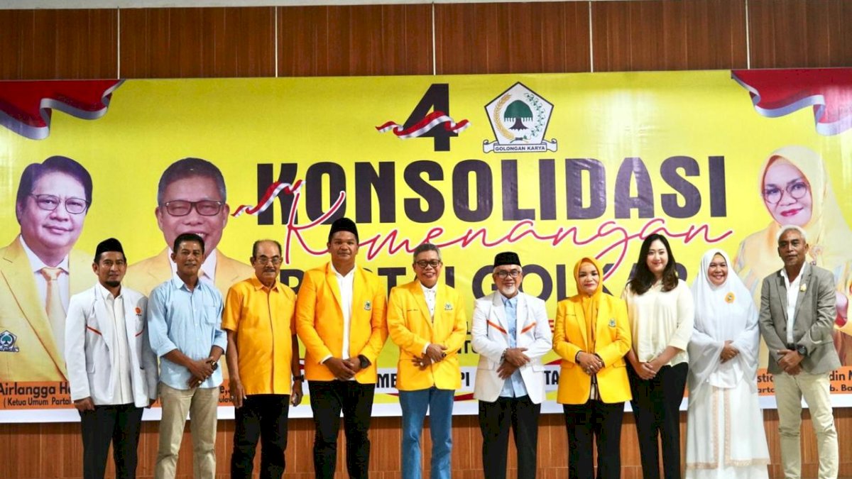 Taufan Pawe Instruksikan Kader Golkar Solid Menangkan Uji-Sahabuddin di Pilkada Bantaeng
