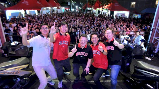 Keseruan Mulai Bareng All New Honda BeAT di Ambon. Foto: Istimewa.