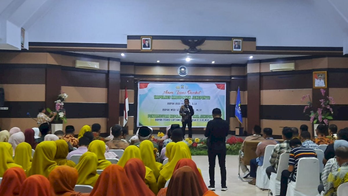 Hadiri Lepas Sambut Kapolres dan Kajari, Ini Kata PJ Bupati Jeneponto