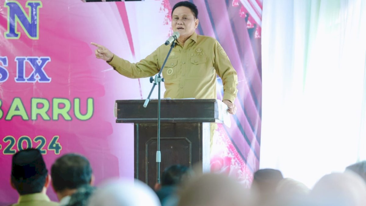 Bupati Barru Paparkan Penganggaran Pendidikan Selalu Jadi Prioritas Suardi Saleh
