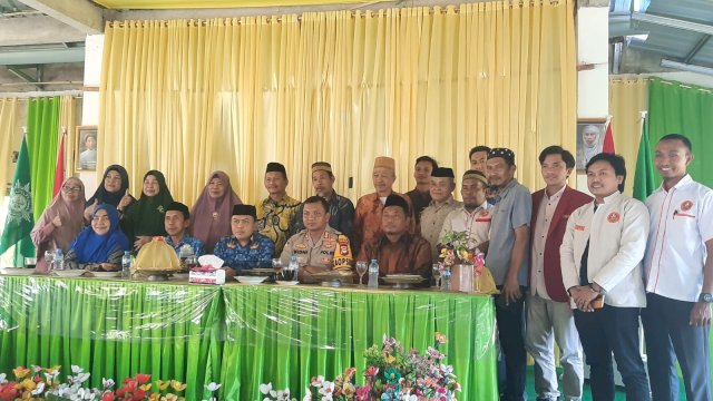 Kapolres Jeneponto AKBP Widi Setiawan silaturahmi dengan pengurus daerah Muhammadiyah Kabupaten Jeneponto (Dedi/sulselsatu)