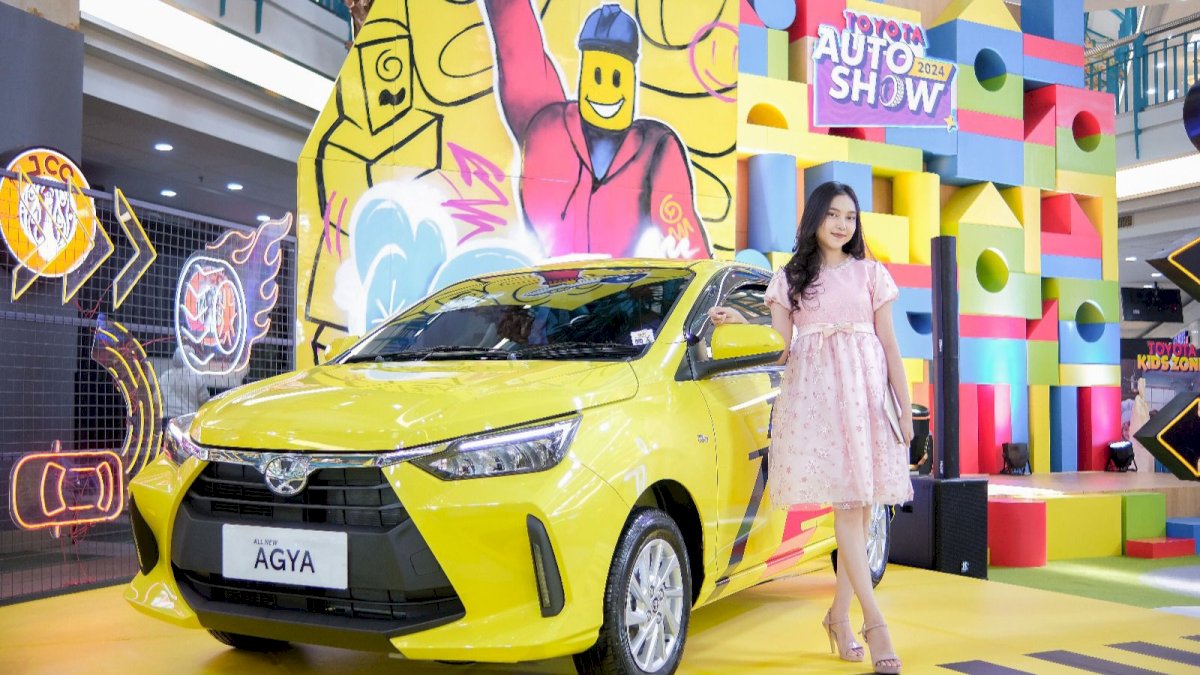 Agya Limited Series di Toyota Auto Show, Angsuran Rp3 Jutaan dan Gratis Branding Special Edition