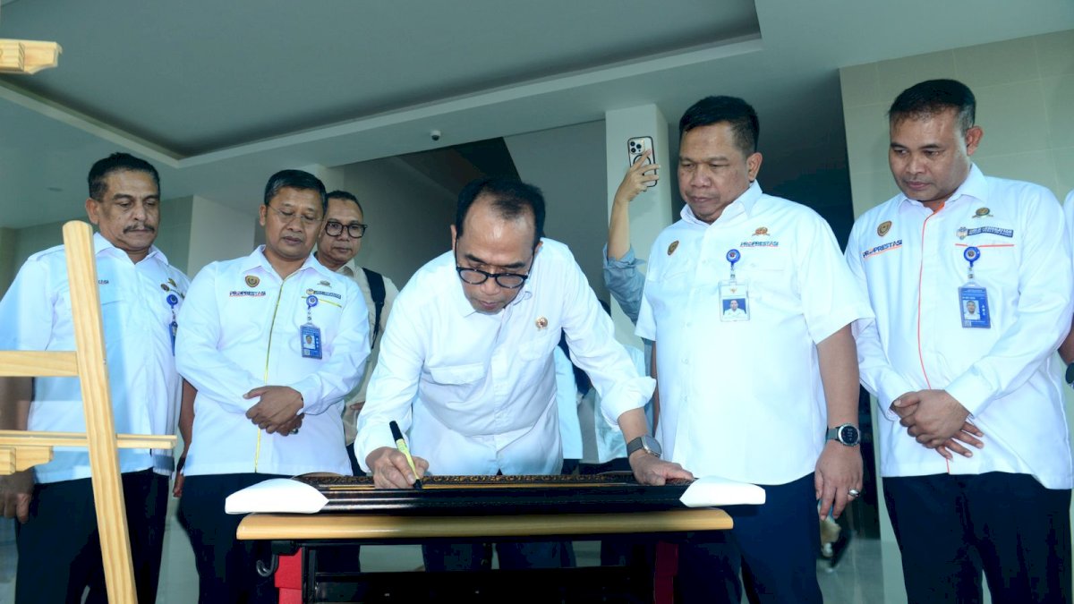 Gedung Goemaritim PIP Makassar Diresmikan Langsung Menhub RI Budi Karya