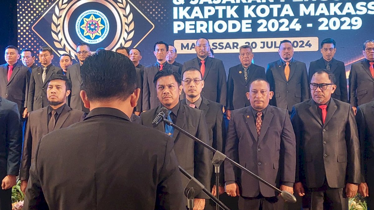 Jabat Ketua IKAPTK, Firman Pagarra Siap Dukung Penuh Program Prioritas Pemkot Makassar