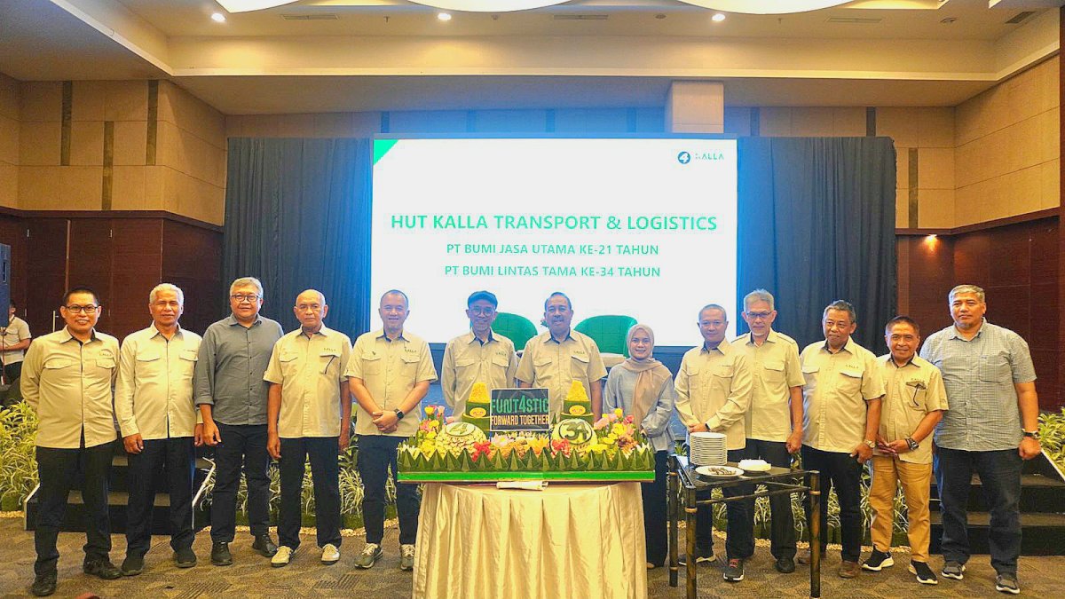 Kalla Transport &Logistics dan Kalla Lines Rayakan HUT Bersama, Siap Berikan Pelayanan Sepenuh Hati