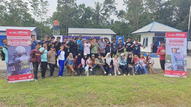 Edukasi safety riding Asmo Sulsel bagi petani kakao di Palopo. Foto: Istimewa.