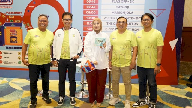 Artis Tya Ariestya ambil tiket buat Digiland Run 2024. Foto: Istimewa.