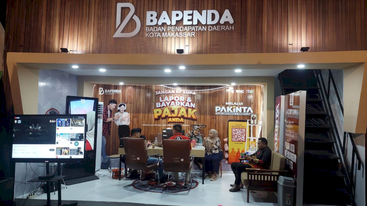 Selama F8, Bapenda Makassar Catat Pembayaran PBB Capai Rp3 Miliar