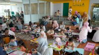 Hari Anak Nasional di KALLA, Berkunjung ke Kantor Orang Tua dan Ikut Lomba Mewarnai