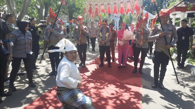 Kapolda Sulsel Irjen Pol Andi Rian tiba di Jeneponto (Dedi/sulselsatu)