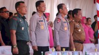 Dandim 1425 Jeneponto Bersama Forkopimda Sambut Kunjungan Kerja Kapolda Sulawesi Selatan