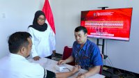 Sambut Hari Pengayoman ke-79, Kanwil Kemenkumham Sulsel Gandeng Kimia Farma Gelar Pemeriksaan Kesehatan