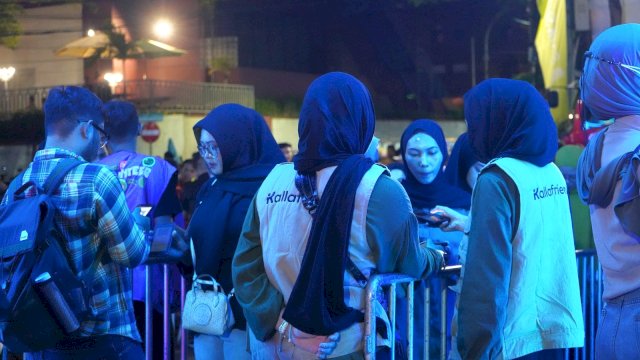 Pembelian tiket F8 Makassar di Kallafriends. Foto: Istimewa.