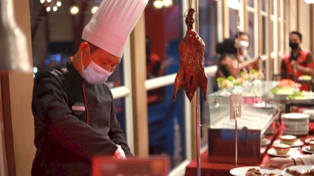 Paket all you can eat Mongolian Barbecue Aston Makassar. Foto: Istimewa.