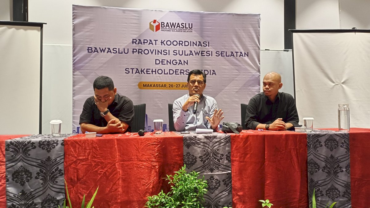 Bawaslu Sulsel Gandeng Media Tingkatkan Kualitas Pengawasan Pilkada Melalui Pemberitaan
