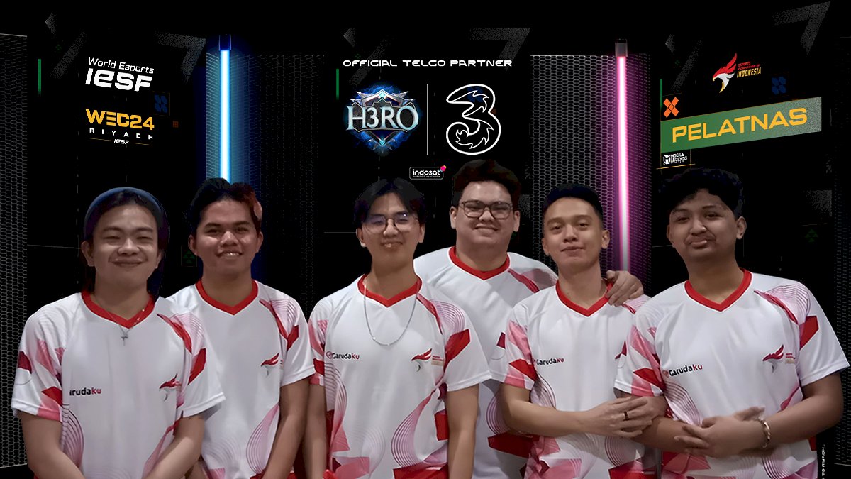 Keren! Juara Tri H3RO Esports 5.0 Wakili Indonesia di World Esports Championship 2024