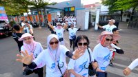 HUT 56 Sinergi Lestari, Purnabakti PT Vale Jalan Santai dan Bersihkan Lingkungan di Losari