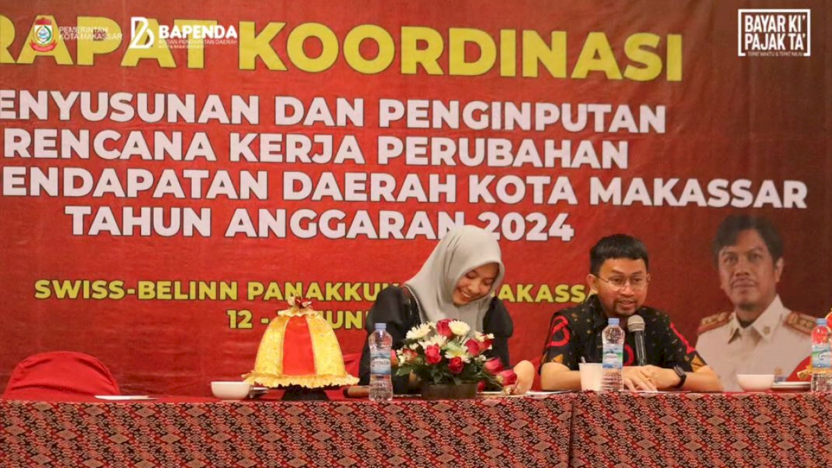 Bapenda Makassar Gelar Rakor Penyusunan Rencana Kerja Perubahan Pendapatan dan Belanja Tahun Anggaran 2024