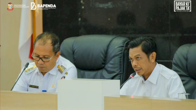 Foto: Kepala Bapenda Makassar Hadiri Rakor Lingkup Pemkot Makassar. (Ist) 