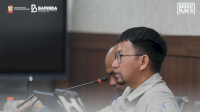 Sekretaris Bapenda Makassar Hadiri Rapat Monev Kegiatan SKPD Kota Makassar