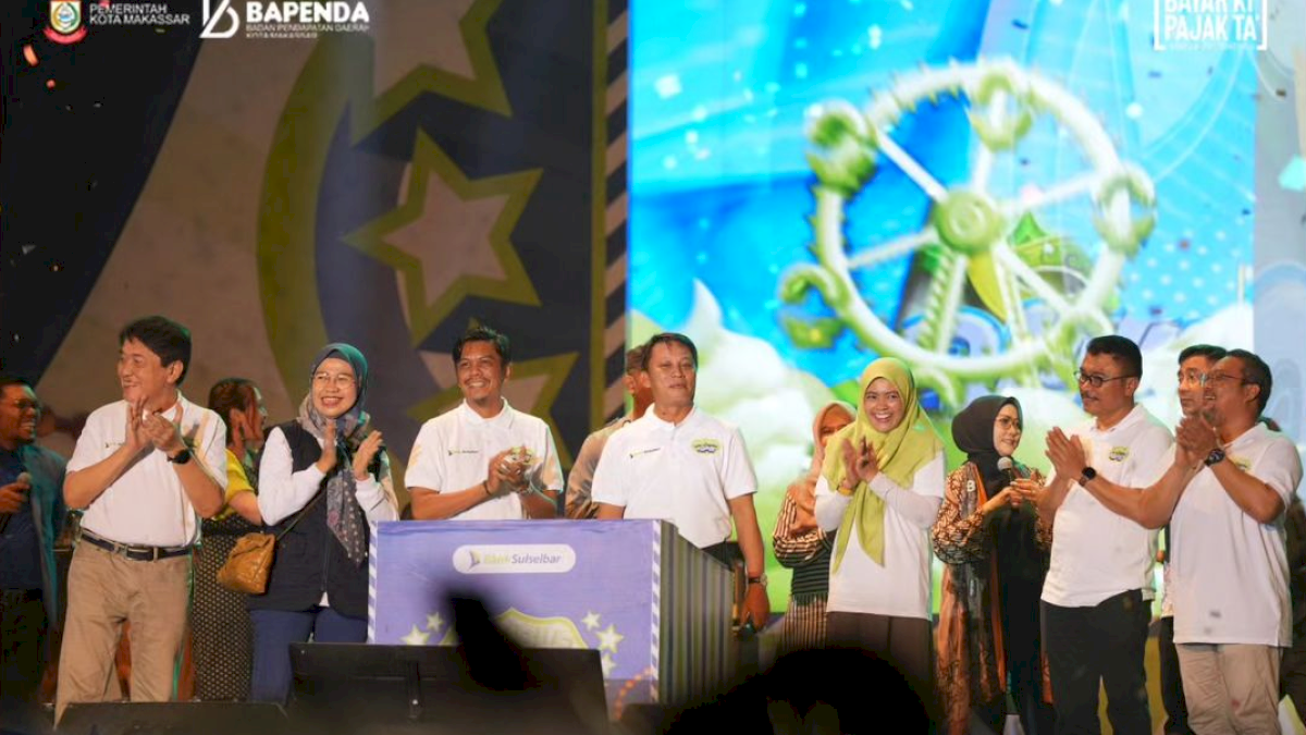 Bapenda Makassar Turut Meramaikan Festival Double Untung Bank Sulselbar