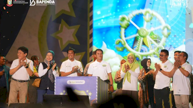 Bapenda Makassar Turut Ramaikan Festival Double Untung Bank Sulselbar