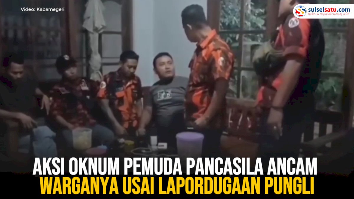 VIDEO: Aksi Oknum Pemuda Pancasila Ancam Warganya Usai Lapor Polres Dugaan Pungli di Sekolah