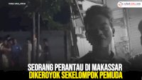 VIDEO: Seorang Perantau di Makassar Dikeroyok Sekelompok Pemuda