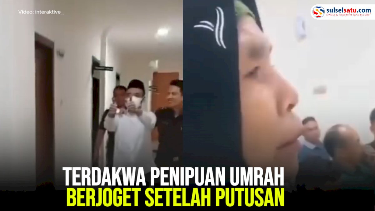 VIDEO: Terdakwa Penipuan Umrah di Kudus Dihukum 3 Tahun Penjara, Berjoget Setelah Putusan