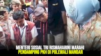 VIDEO: Menteri Sosial Tri Rismaharini Marahi Pendamping PKH di Polewali Mandar