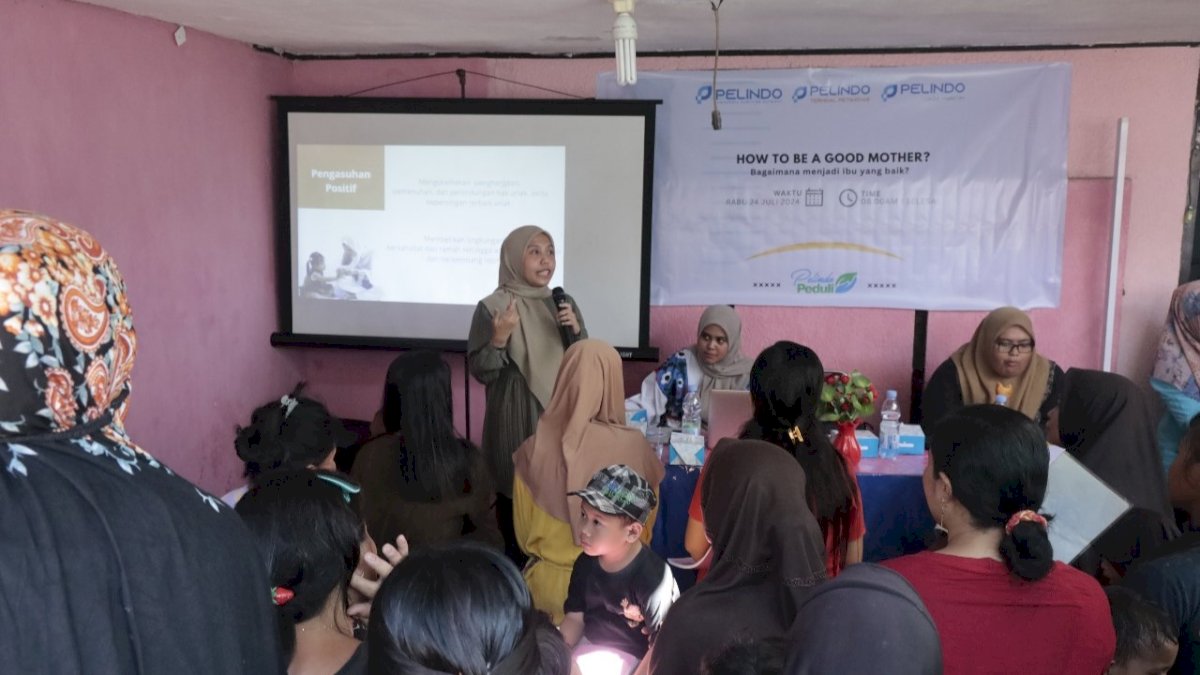 Pelindo Regional 4 Meriahkan Hari Anak dengan Pelatihan Bagaimana Menjadi Ibu yang Baik