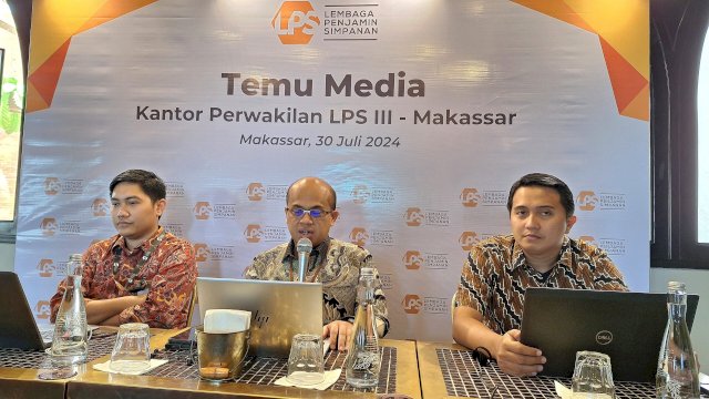 Temu Media Kantor Perwakilan LPS III Makassar. Foto: Sri Wahyu Diastuti / Sulselsatu.com.