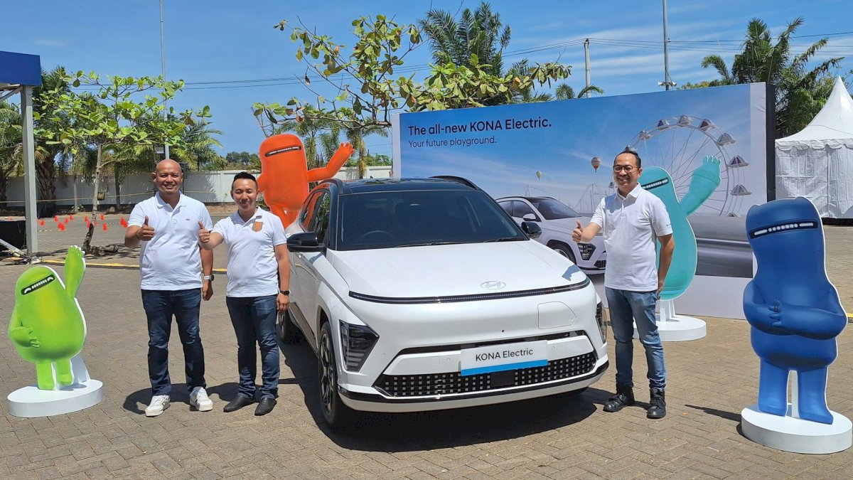 Hyundai Kenalkan All-new KONA Electric di Makassar, Bawa Keunggulan Baterai Buatan Dalam Negeri