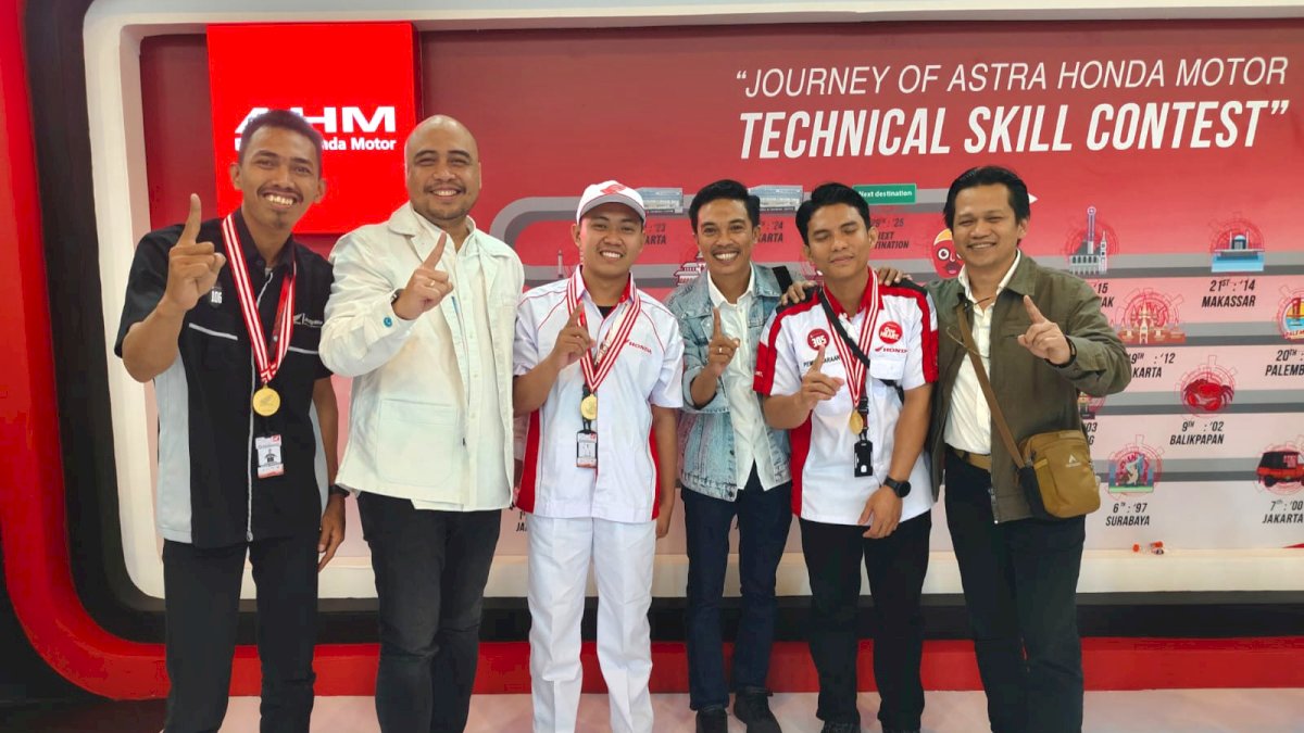 Astra Motor Sulsel Bawa Pulang Tiga Juara di Ajang AHM TSC 2024