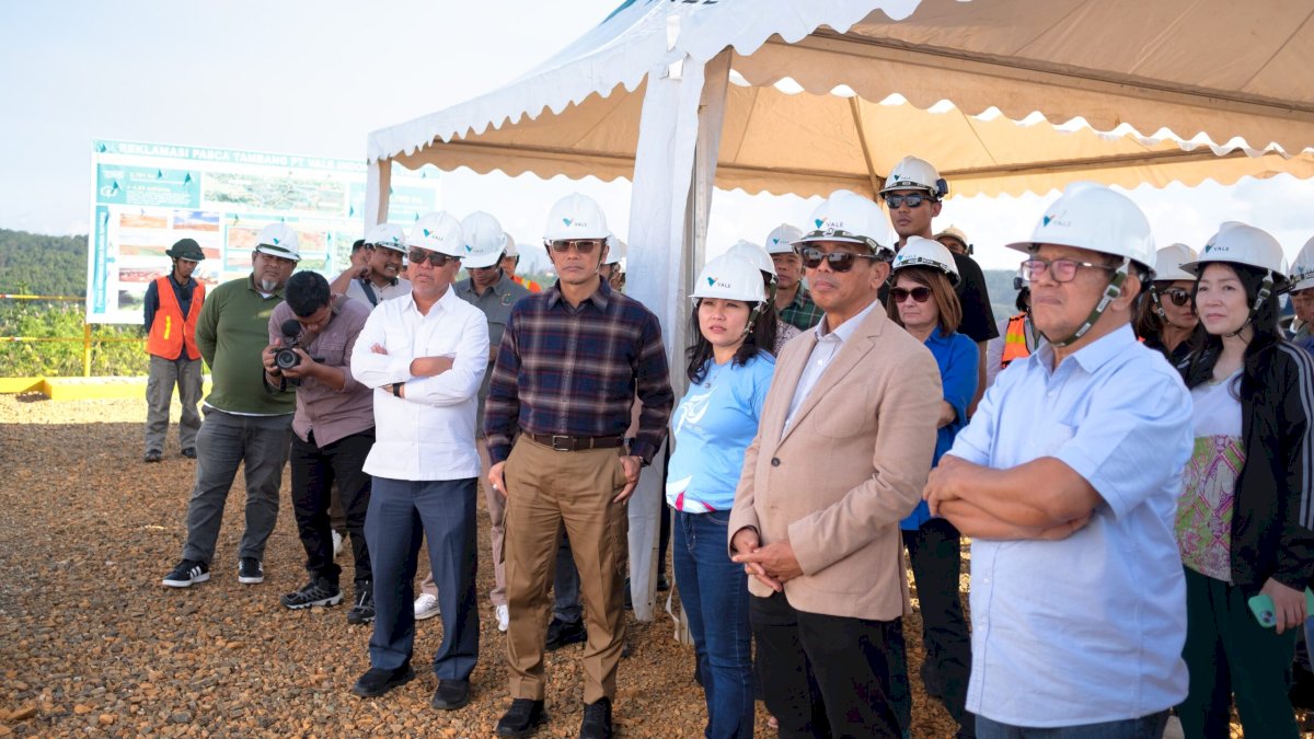 Pj Gubernur Sulsel Puji PT Vale: Layak jadi Tolok Ukur Perusahaan Tambang di Dunia