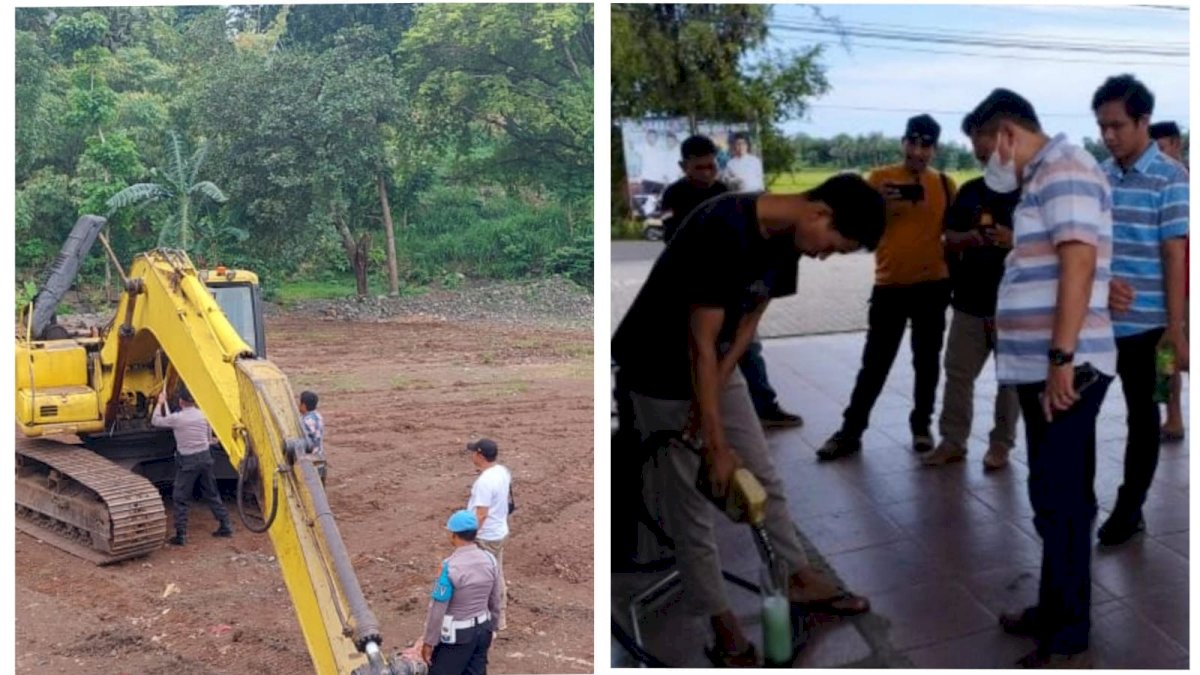 Polres Jeneponto Segel 15 Tambang Galian C Diduga Ilegal