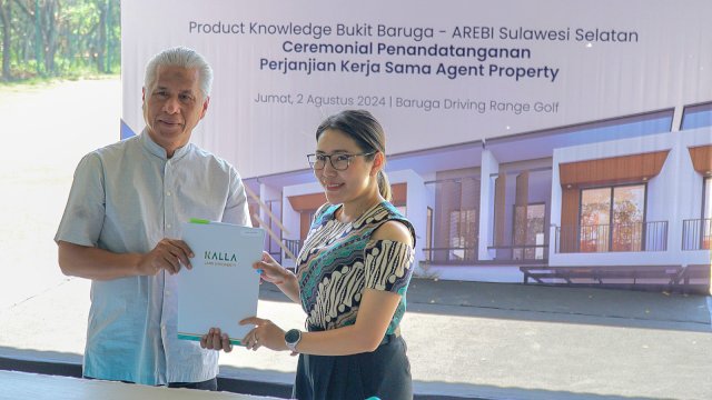 Bukit Baruga jalin kerja sama dengan AREBI Sulsel. Foto: Istimewa.