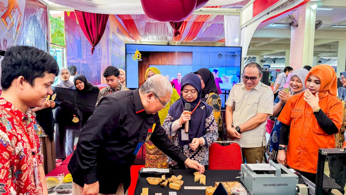 Pameran Pendidikan Dies Natalis UNM ke 63, Menuju Era Keemasan Menyambut indonesia Emas 2045