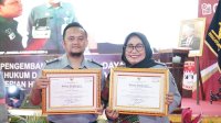 Kanwil Kemenkumham Sulsel Terima 2 Penghargaan Dari Menkumham