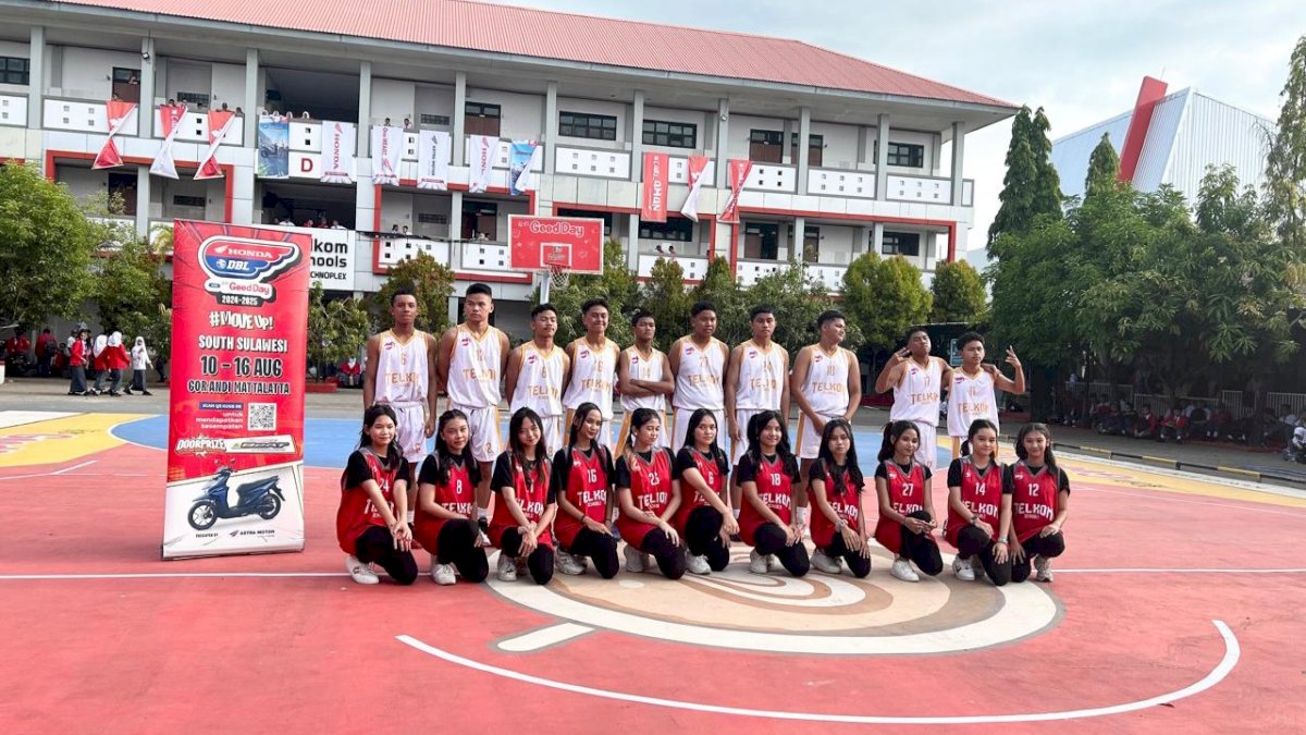 Asmo Sulsel Wadahi Generasi Muda Asah Kemampuan Lewat Honda DBL Roadshow Goes To School