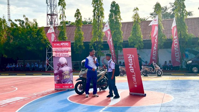 Honda DBL hadir di SMK Telkom. Foto: Istimewa.