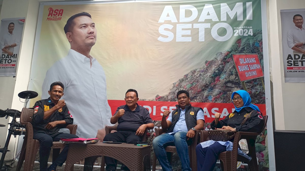Relawan WN 88 Temui SAdAP, Siap Berjuang Menangkan Seto-Rezki di Pilwalkot