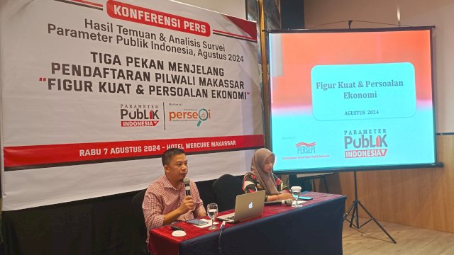 Lembagai survei PPI merilis temuannya jelang Pilwalkot Makassar. Foto/SS