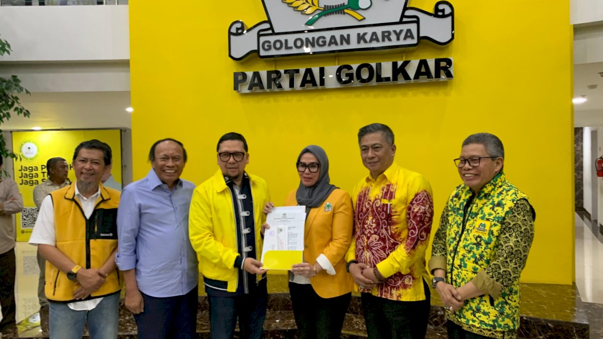 Golkar Usung Andi Ina-Abustan Maju Pilkada Barru