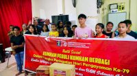Kemenkumham Sulsel Bagikan Sembako dan Pakaian Bekas Layak Pakai Pada Dua Panti Asuhan