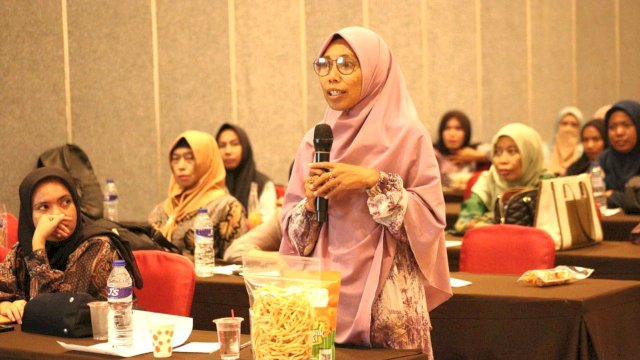 UP2K PKK di Kabupaten Gowa yang ikut pelatihan kemasan. Foto: Istimewa.