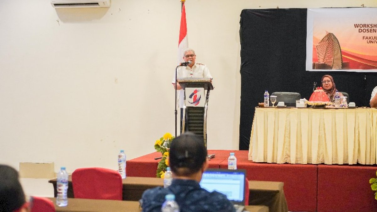 Rektor UNM Dorong Perubahan Pola Pikir dan Kebiasaan Lewat Workshop Kompetensi FISH